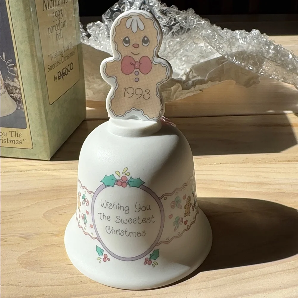 1993 Precious Moments Porcelain Bell 